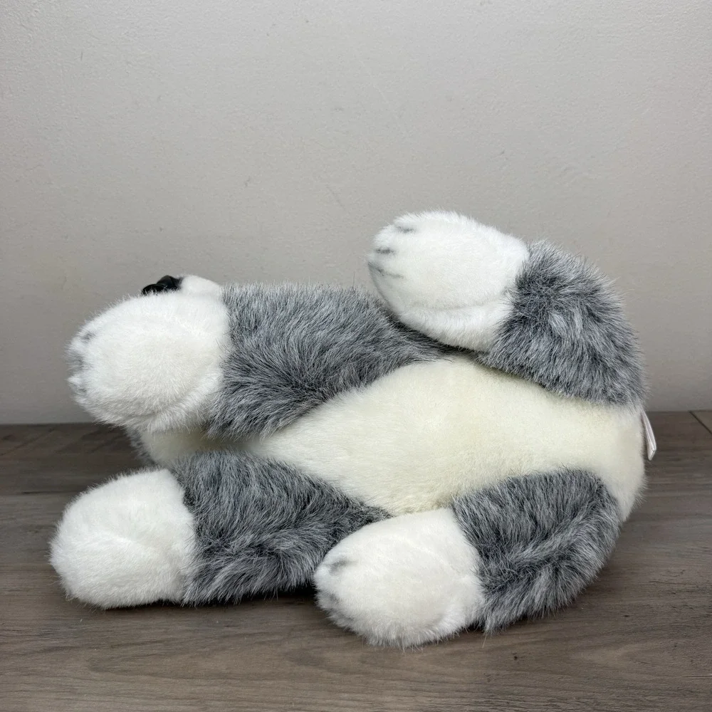Vtg Fiesta Sitting Husky Plush‎ Dog Puppy Stuffed Animal 15